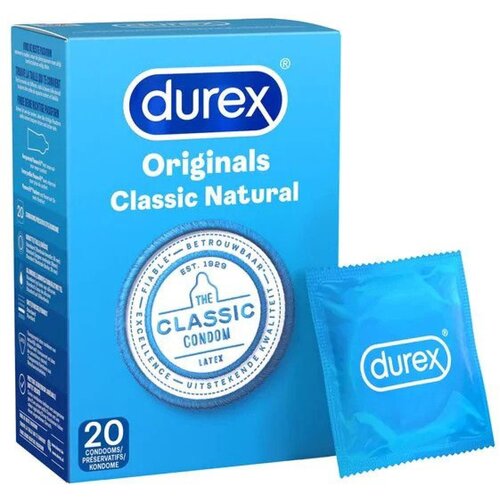 Durex Classic Natural 20st Cene