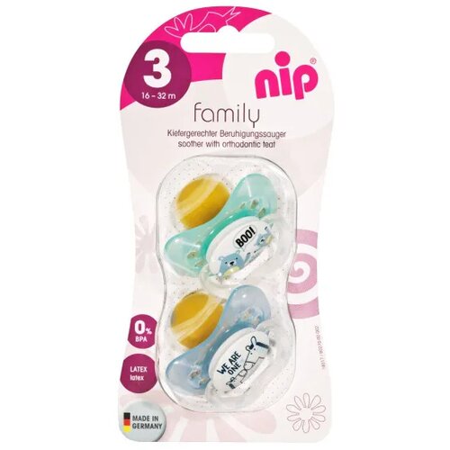 Nip Family kaučuk laža 16-32 2 kom, dječaci Cijene