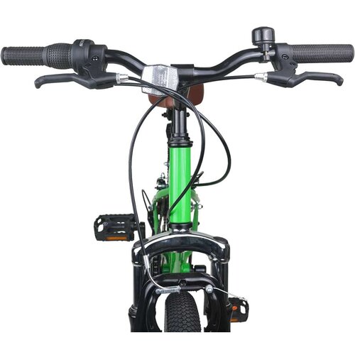 KIDS Mountain Bike 20 Palcev 6-Speed za 5-8 let Zelena Slike