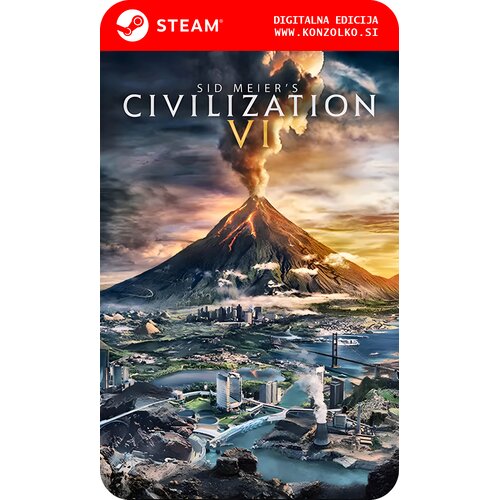 SID Meiers Civilization 6 Leader Pass dodatek za igro - Steam koda brez &scaron;katlice (WINDOWS PC) Cene