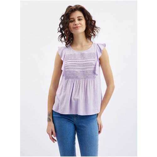 Orsay Purple Women's Blouse - Women Cene