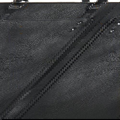 PepeJeans Ročna torba Bellamie Code PL0300005 Črna Cene