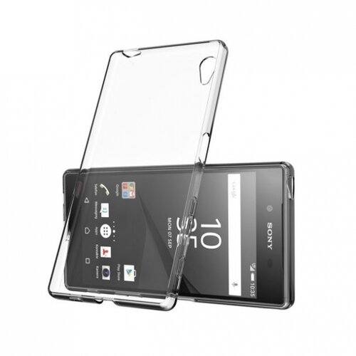  Ultra tanek silikonski ovitek za sony xperia E5 - prozoren Slike