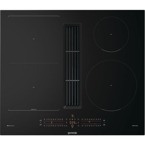 Gorenje GEH6432BSCWF steklokeramična plošča z vgrajeno napo, (21919408) Cene