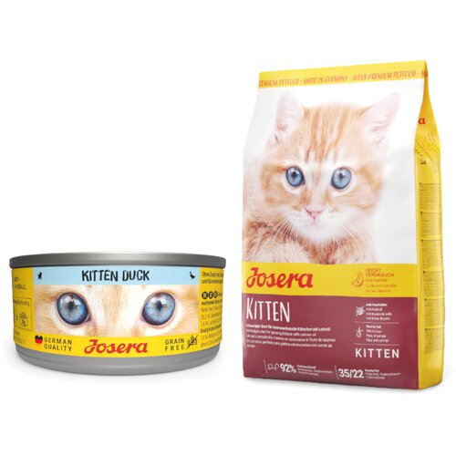  12x 85g Josera Kitten mokra hrana + 400g Josera Kitten suha hrana gratis! - Josera Kitten pačetina + Josera Kitten Slike