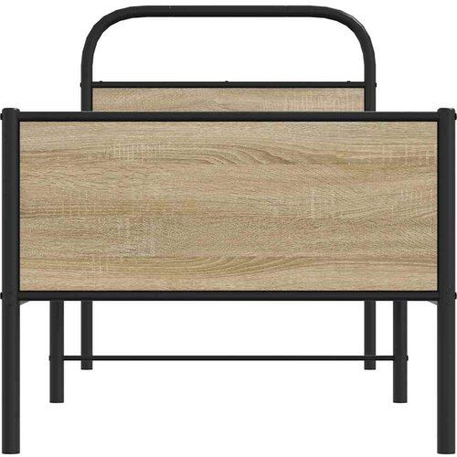 VidaXL okvir kreveta bez madraca boja hrasta sonome 80 x 200 cm drveni Slike