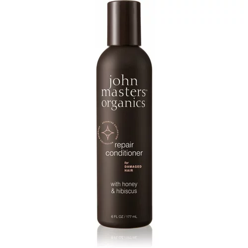 John Masters Organics Honey & Hibiscus Conditioner obnavljajući regenerator za oštećenu kosu 177 ml