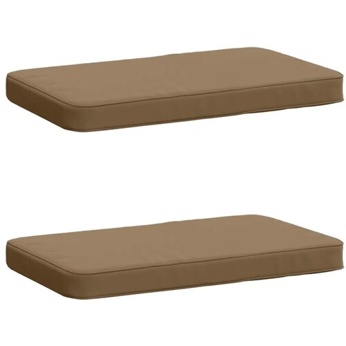  Jastučići za klupe - 2 dijela VUGHT 2 pcs 100% poliester - Taupe (poliester) 60 x 40 cm 2 Cijene