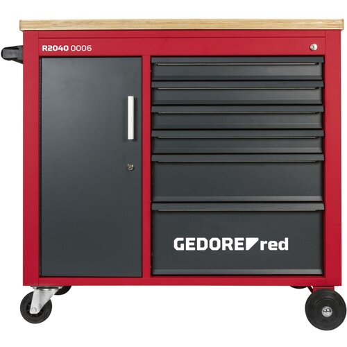 Gedore red Workshop Trolley MECHANIC PLUS with 6 Drawers Slike