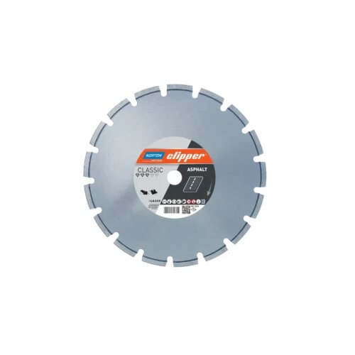 Norton dijamantska rezna ploča za asfalt 350×25.4mm CLIPPER CLASSIC – 70184626879 Cijene