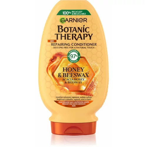Garnier Botanic Therapy Honey & Propolis obnavljajući balzam za oštećenu kosu bez parabena 200 ml