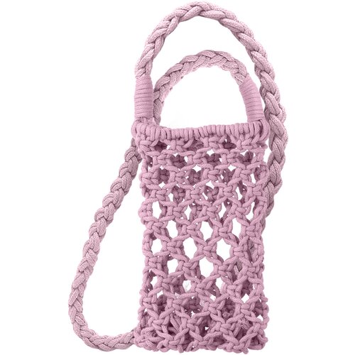 Avizar kvackana pletena naramna torbica za pametni telefon, serija tressbag - vijolicna, (20670386) Cene