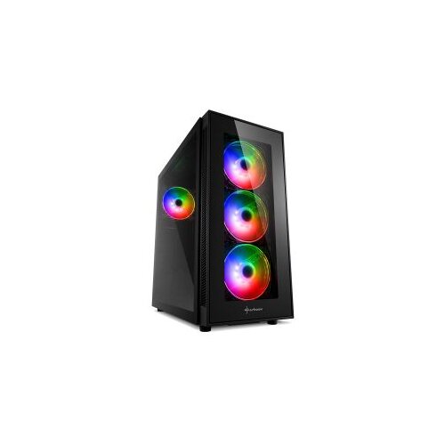  Kući&scaron;te SHARKOON gaming, TG5 PRO RGB Addressable Full Glass ATX, 4x 120mm LED Cijene