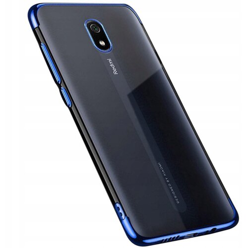 HURTEL CLEAR COLOR CASE ETUI OBUDOWA FUTERAŁ Z RAMKĄ DO XIAOMI REDMI 8A NIEBIESKI, (21910788) Cene