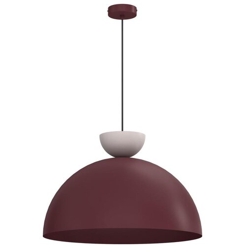  Luster na sajli NEVIS 1xE27/15W/230V, prečnik 50 cm, bordo Cene