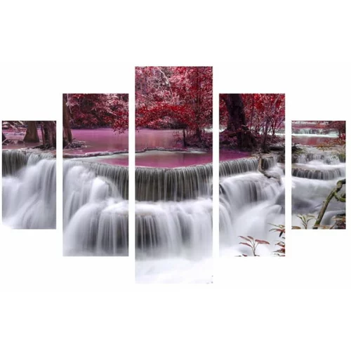 Destiny višedijelna slika Waterfall, 92 x 56 cm
