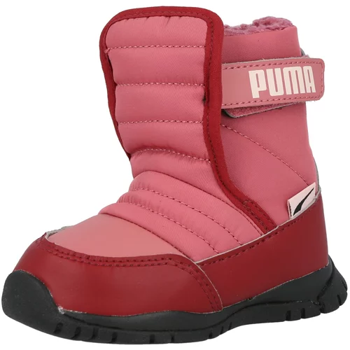 Puma Čizme za snijeg 'Nieve' roza / crvena / bijela