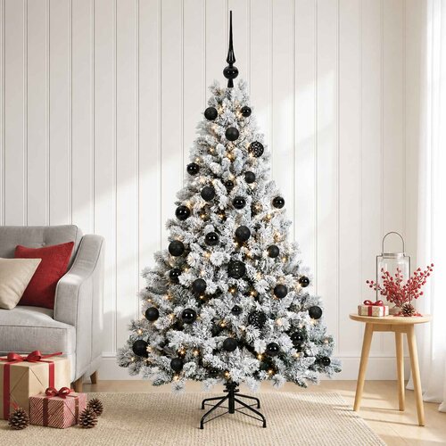  Umjetno božićno drvce s kuglicom 150 cm 150 LED lampica Cijene