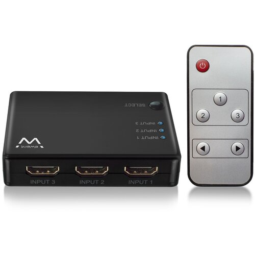 Ewent Stikalo Ew3730 Hdmi 4K 3X1 črno, (21408277) Cene