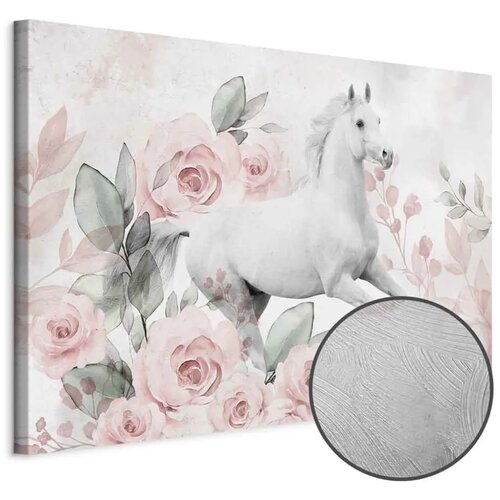  Slika - Gallop Among the Roses (1 Part) Wide 120x80 Premium Print Cene