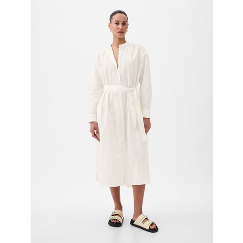GAP Linen midi dress - Women&amp;#039;s Slike