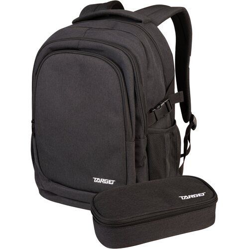 Target Šolska torba za 2 triado URB-X Melange Black 28715 Cene