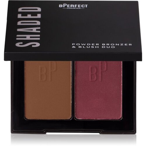 BPerfect Shaded Powder Bronzer &amp;amp; Blush Duo bronzer i rumenilo nijansa 05 Deep 7 g Slike