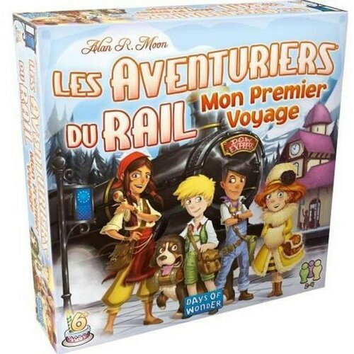  Društvene igre Asmodee Rail Adventurers : My First Voyage (FR) Crna Plava Bijela Zelena Cijene