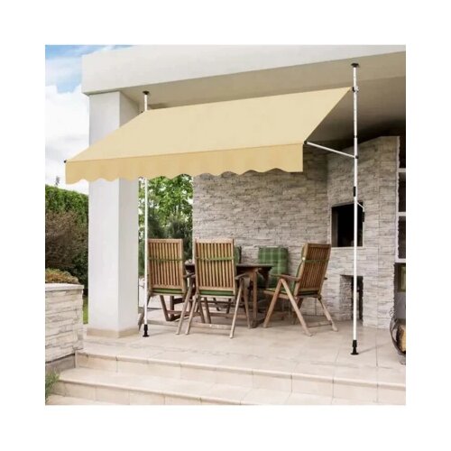 Balkonska Tenda 350x120cm Bež Cene