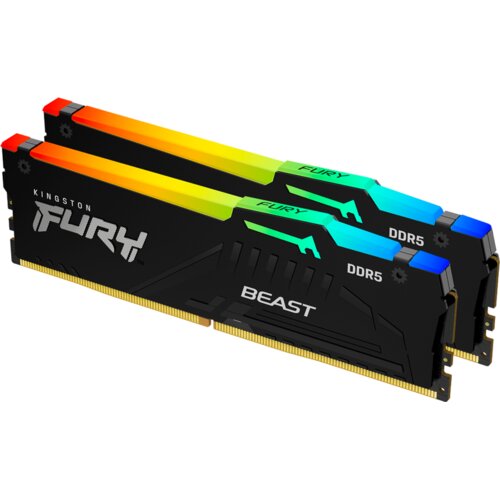 Kingston 32GB 6000MT/s DDR5 CL30 DIMM (Kit of 2) FURY Beast RGB EXPO Cijene