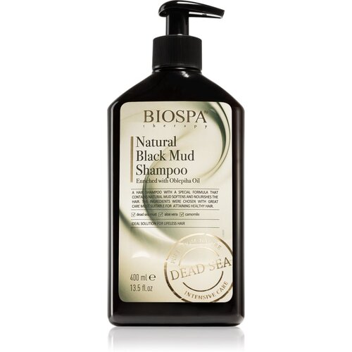 Sea of Spa Bio Spa Natural Black Mud hranjivi šampon za kosu bez vitalnosti 400 ml Cijene