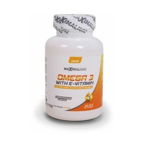 Maximalium omega 3 + vitamin e - 30 gelkaps Cene