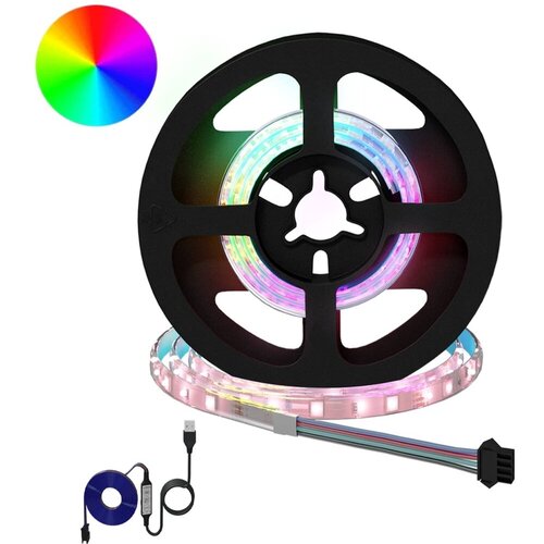  LED traka 12 kom. Crna i prozirna Bakar i plastika - 45 cm 12 LED traka (s PU gumom) Slike