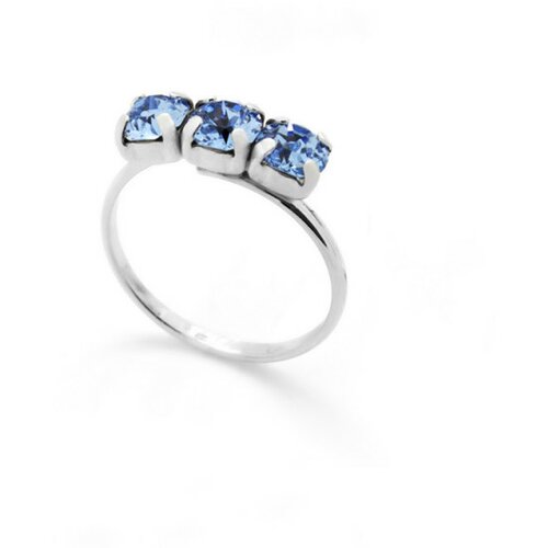 Victoria Cruz ženski Celine Tree Minis Light Sapphire Prsten Sa Swarovski Plavim Kristalom Cene