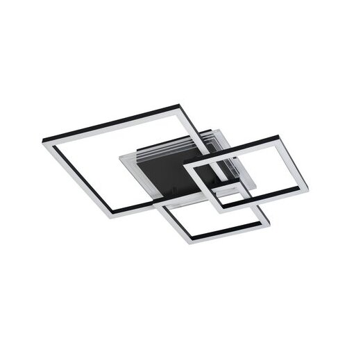Rabalux plafonjera Ottavia, LED, 40W, 3000K, 50x50cm, Crna Slike