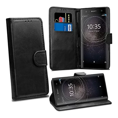 mobiline.si preklopni ovitek / etui / zaščita Wallet za Sony Xperia XA2 - črni