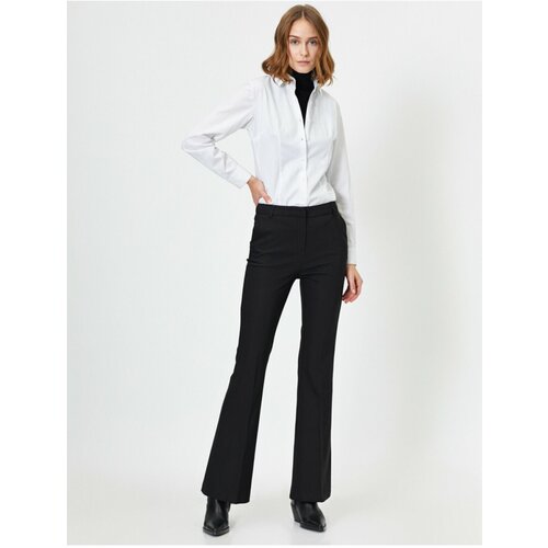 Koton Pants - Black - Bootcut Slike