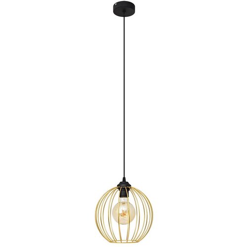  Luster na sajli MERCURE 1xE27/15W/230V zlatna/crna Cene