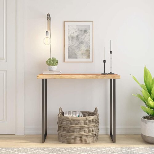 Stolna ploča 80x40x3,8 cm pravokutna bagremovo drvo živi rub Cijene