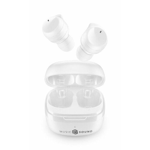 Sencor Brezžične Bluetooth slu&scaron;alke Music Sound Flow, bele Cene