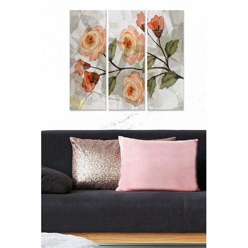 Wallity MDF125246902924 Multicolor Decorative MDF Painting (3 Pieces) Cijene