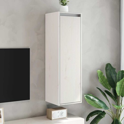  Zidni ormarići 2 kom bijeli 30x30x100 cm od masivne borovine Cene