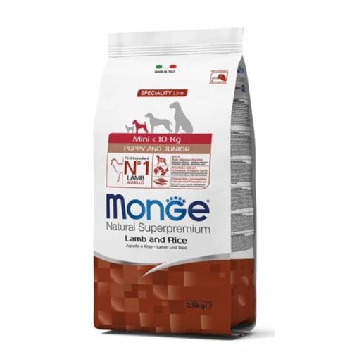 Monge Mini Puppy Jagnjetina 2,5kg Cene