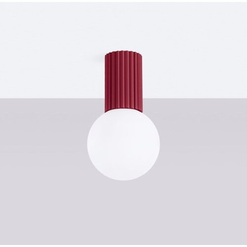 Sollux SL.1748 - Kupatilsko plafonsko svetlo HALO 1xG9/8W/230V IP44 crveno Slike