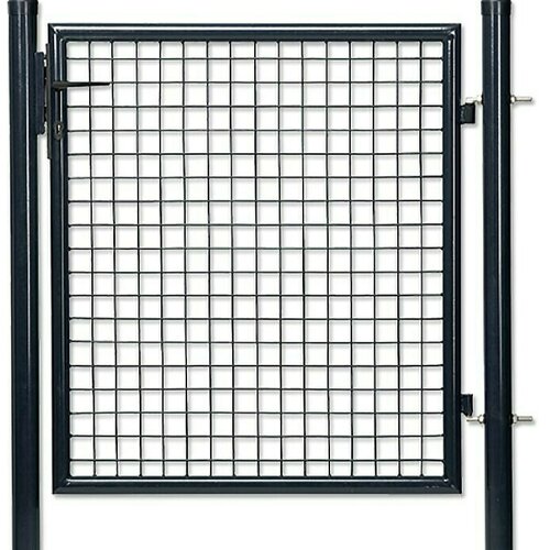 A.S. CREATION TAPETEN Vrata za ogradu (87 cm x 1 m, Antracit, Metal) Slike