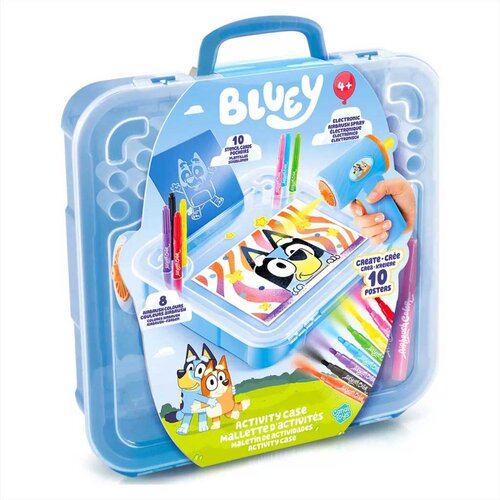 Canal Toys Bluey Airbrush Art poster ustvarjalni set v kovčku Slike