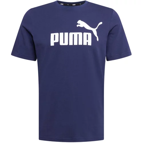 Puma Majica 'Essential' marine / bela
