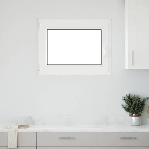 vidaXL kletno okno "risor" 80x70 cm vrtljivo-nagibno din levo belo Cene