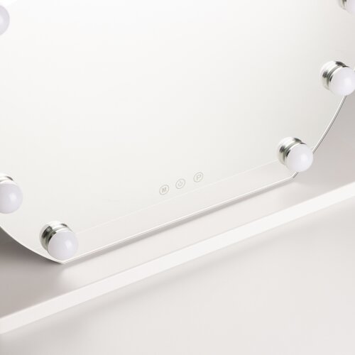  Brilagi - LED prigu&amp;scaron;iva make-up ogledalo HOLLYWOOD LED/12W/230V 3000/4000/6500K Slike