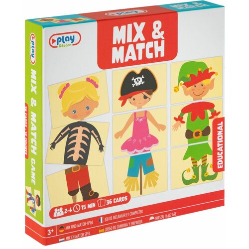 Grafix mix & match - igra za decu - 3 x12 delova Slike